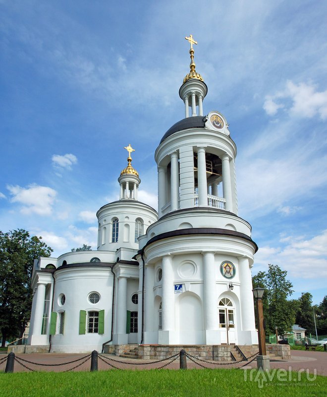 Церковь Влахернской Богоматери в Кузьминках...