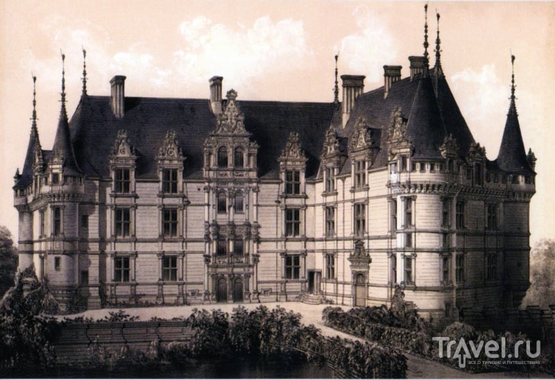 Замок Азе-лё-Ридо (Château d'Azay-le-Rideau)