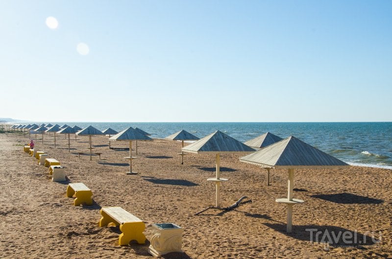Пляж "Посейдон" на Азовском море