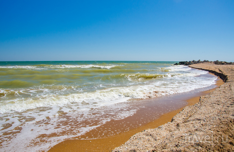 Азовское море - теплое и красивое
