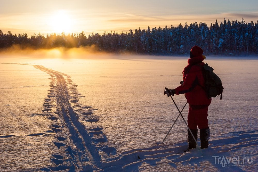 В Лапландии продолжены сотни километров лыжных трасс