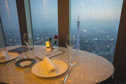 Китай, Гуанчжоу: ресторан на 100-м этаже небоскреба