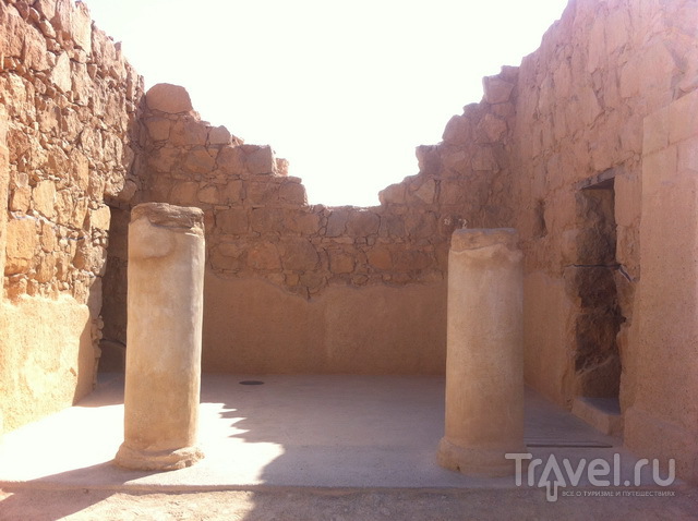 Руины Масады