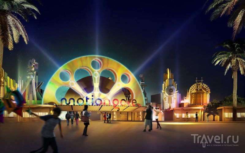 MOTIONGATE Dubai - тематический парк, посвященный Голливуду
