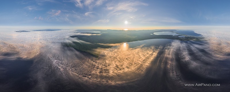 Озерный край, озера Большое Вавайское и Буссе / Фото из России