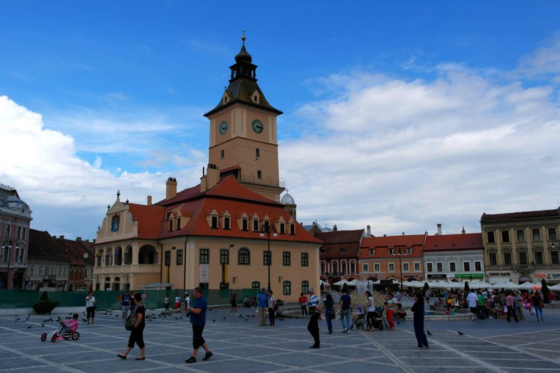 Город брашов румыния фото